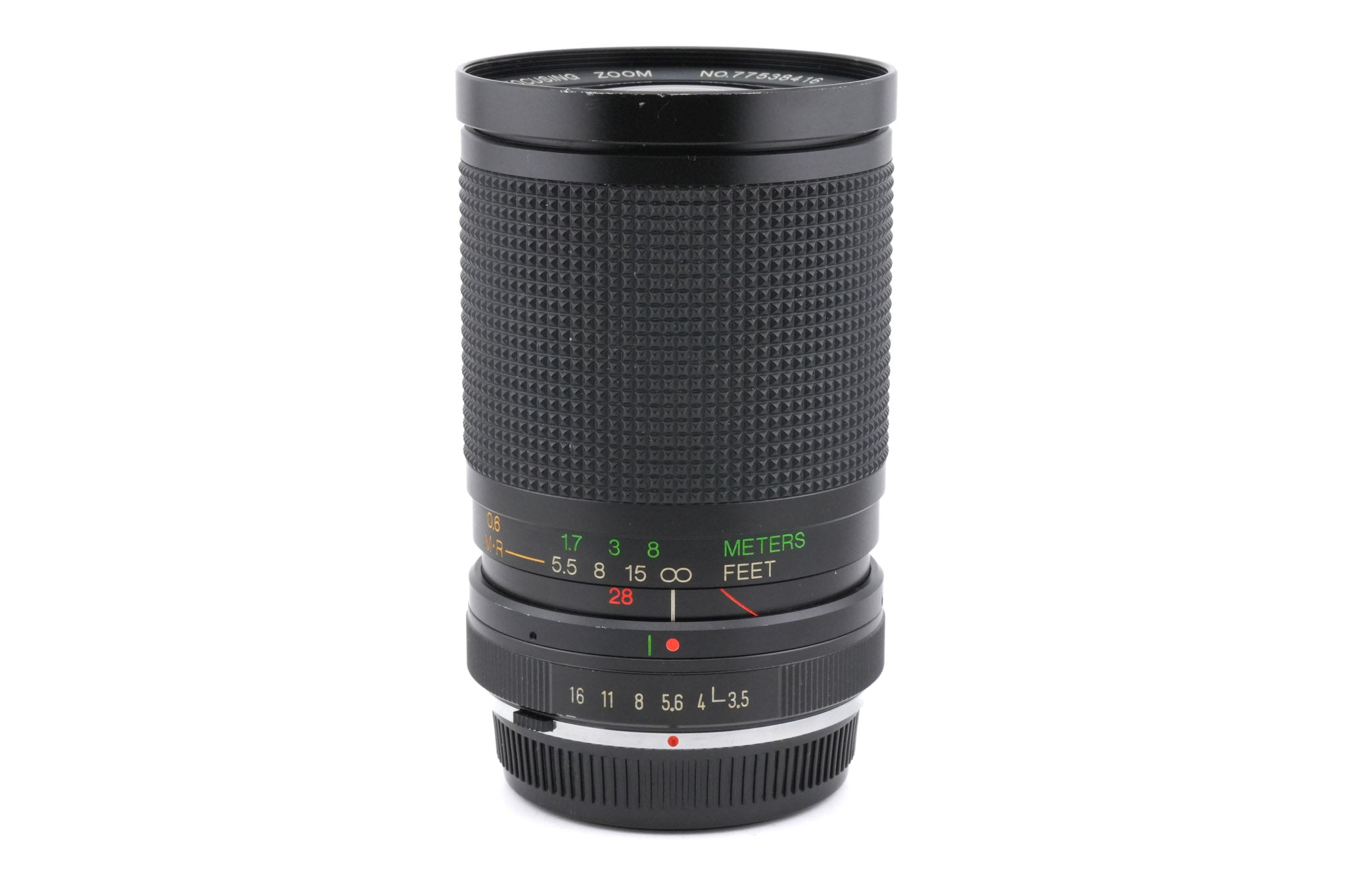 Vivitar 28-85mm f3.5-4.5 Macro MC - Lens