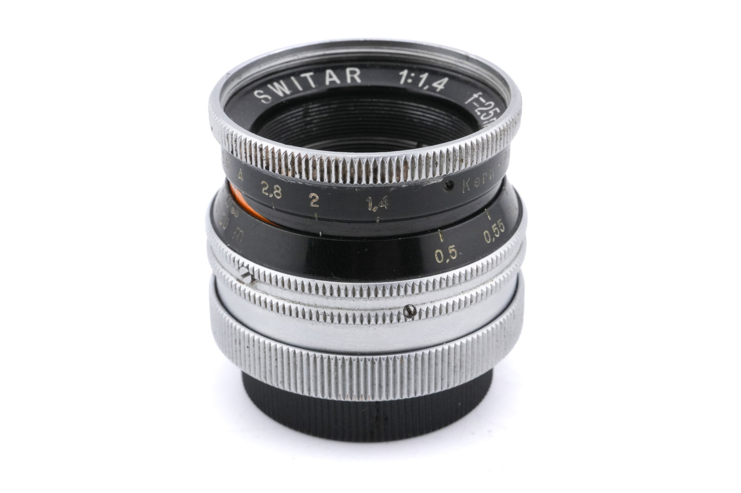 Kern-Paillard 25mm f1.4 Switar H16 RX