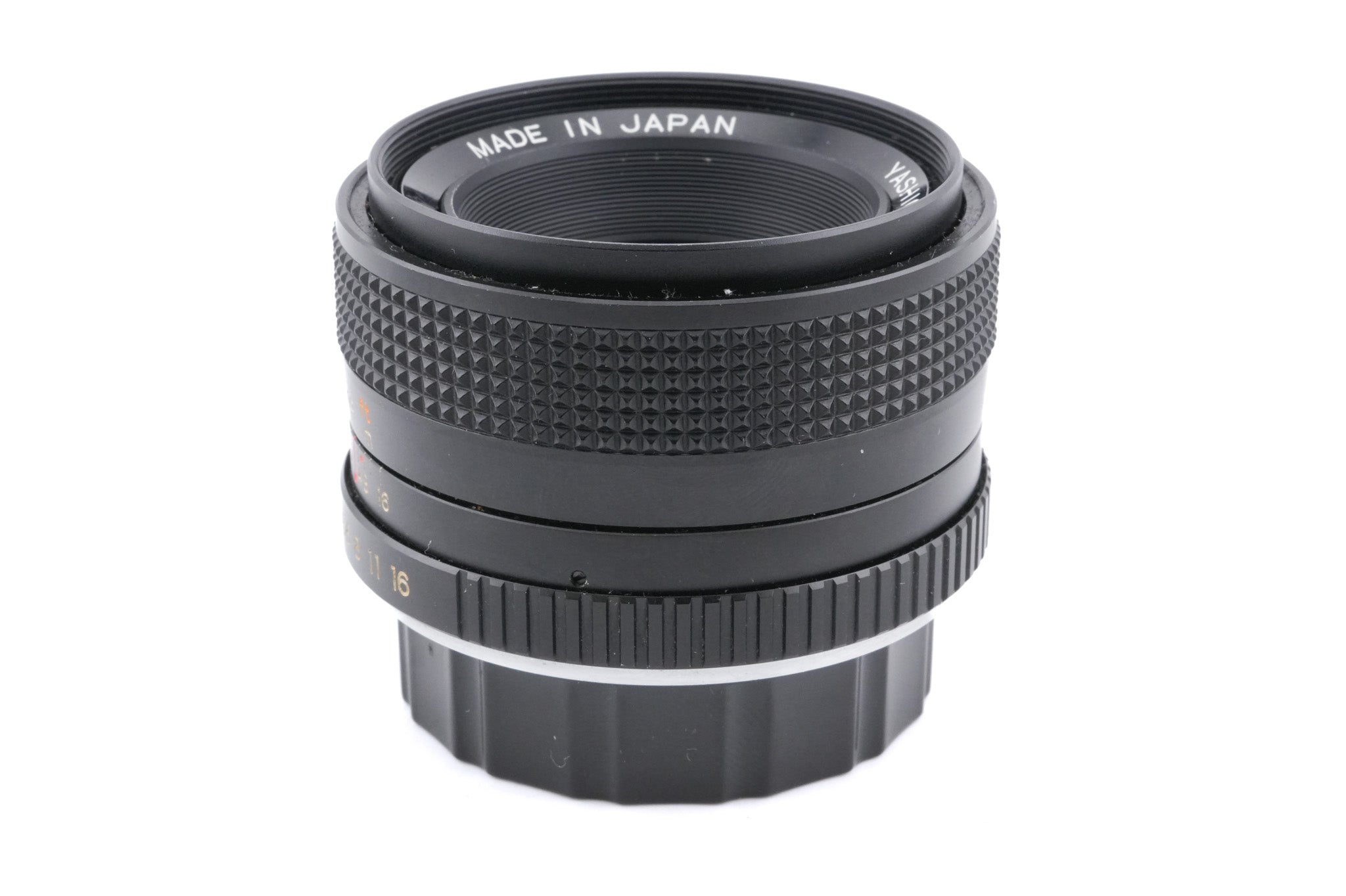 フィルムカメラ CONTAX Aria YASHICA ML 50mm 1:1.7 ◎ YASHICA (ヤシカ) YASHICA LENS ML 50mm/f1.7《後期型》（C/Y）