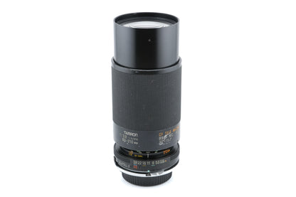 Tamron 80-210mm f3.8-4 CF Tele Macro BBAR MC (103A) + Adaptall - Nikon AI Adapter