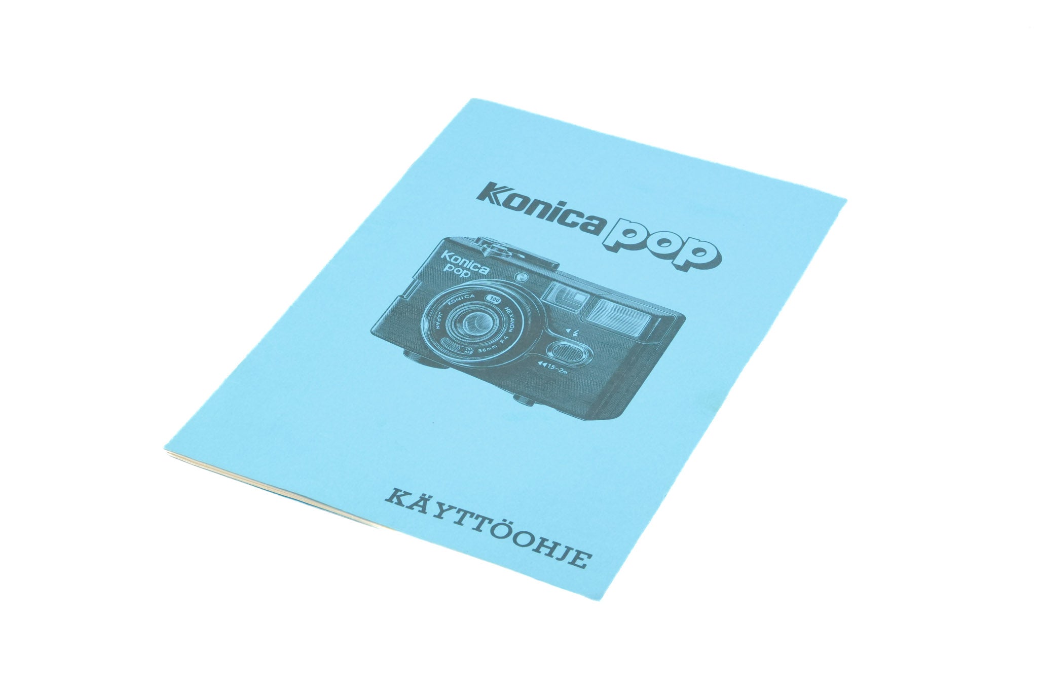 Konica Pop Instructions