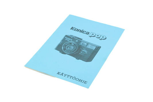 Konica Pop Instructions