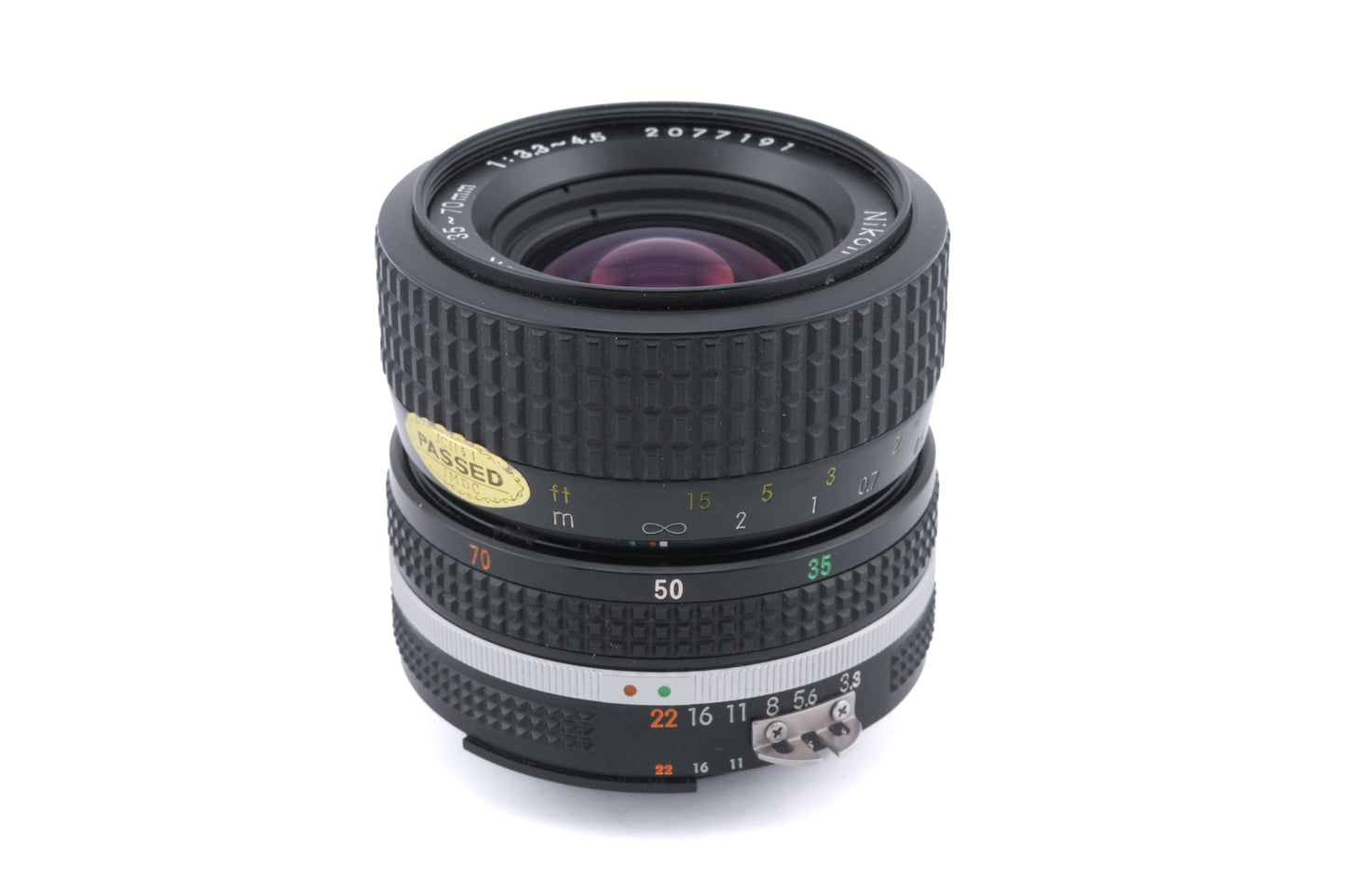 Nikon 35-70mm f3.3-4.5 Zoom-Nikkor AI-S