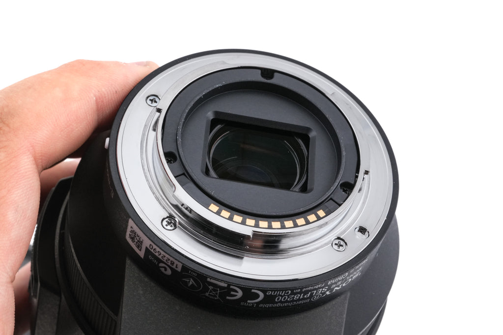 Sony 18-200mm f3.5-6.3 OSS PZ (SELP18200)