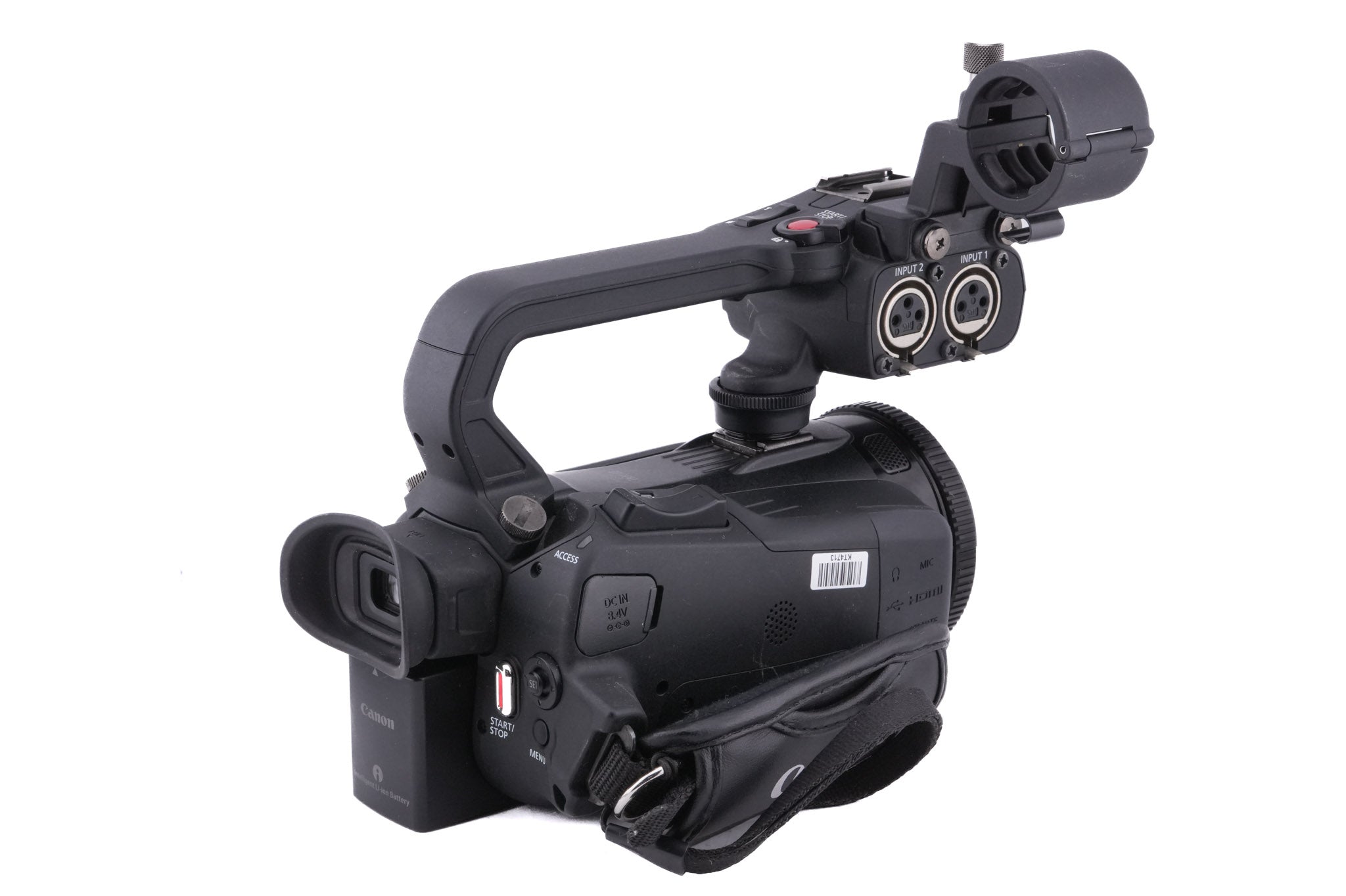 Canon XA40 + HDU-1 Handle Unit