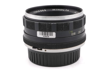 Minolta 53mm f2 Auto Rokkor-PF