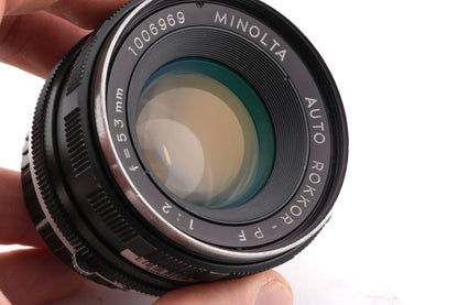Minolta 53mm f2 Auto Rokkor-PF