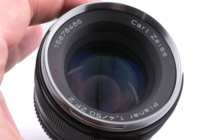Carl Zeiss 50mm f1.4 Planar T* ZF.2 AI-S