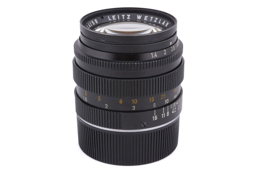 Leica 50mm f1.4 Summilux (Type II v2) (Black, 11114)