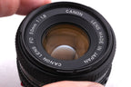 Canon 50mm f1.8 FDn