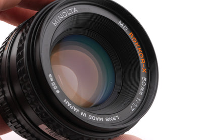 Minolta 50mm f1.7 MD Rokkor-X