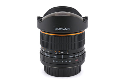Samyang 8mm f3.5 Fish-Eye CS