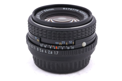 Pentax 50mm f1.7 SMC Pentax-M