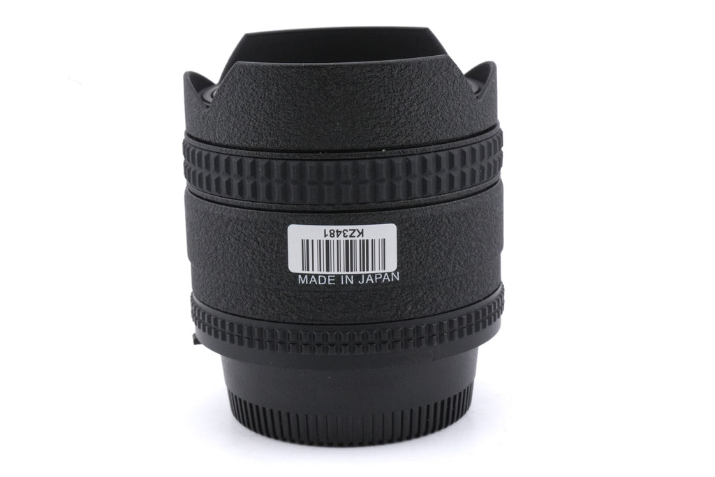 Nikon 16mm f2.8 AF Fisheye Nikkor D