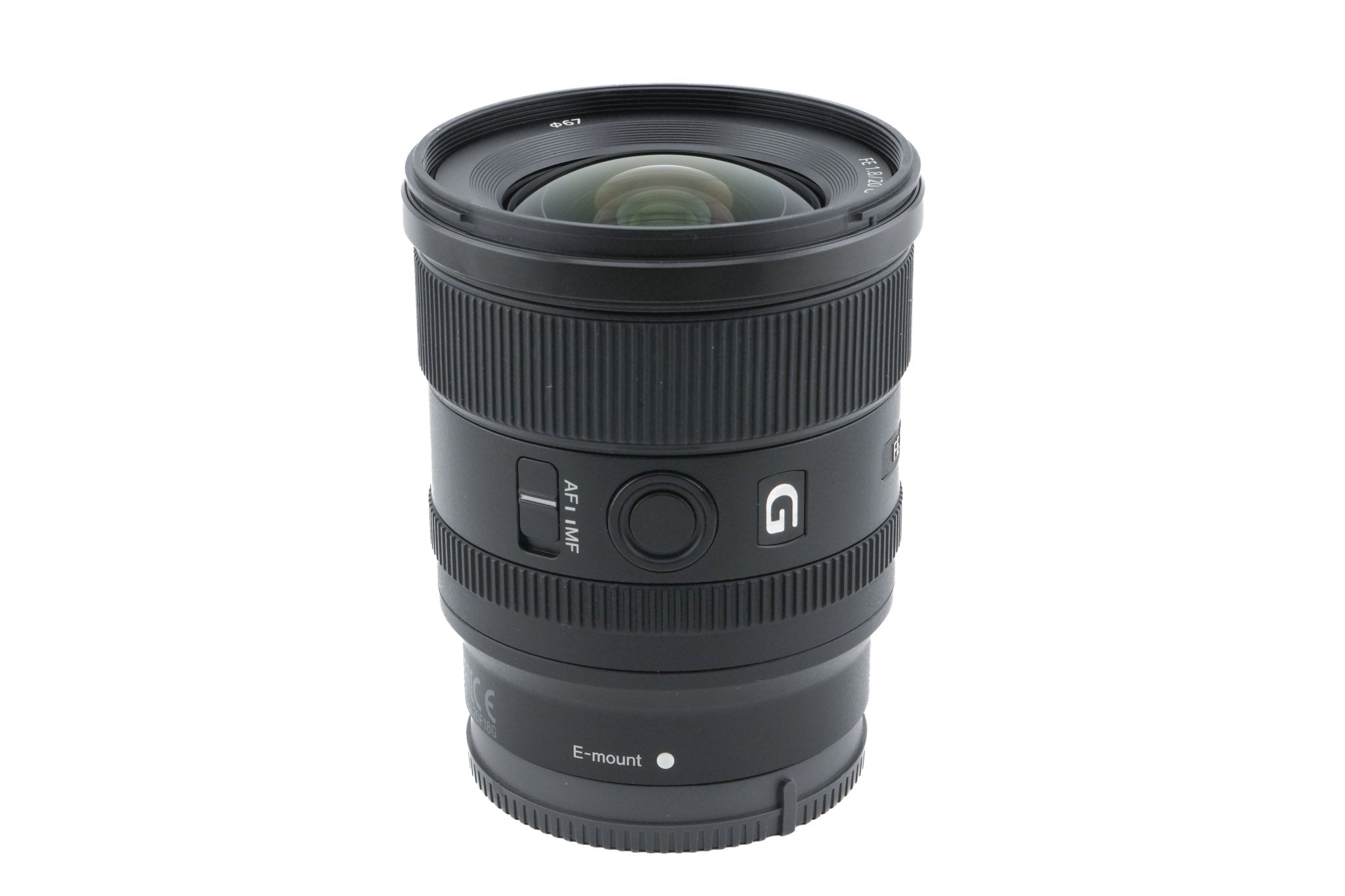 Sony 20mm f1.8 G (SEL20F18G)