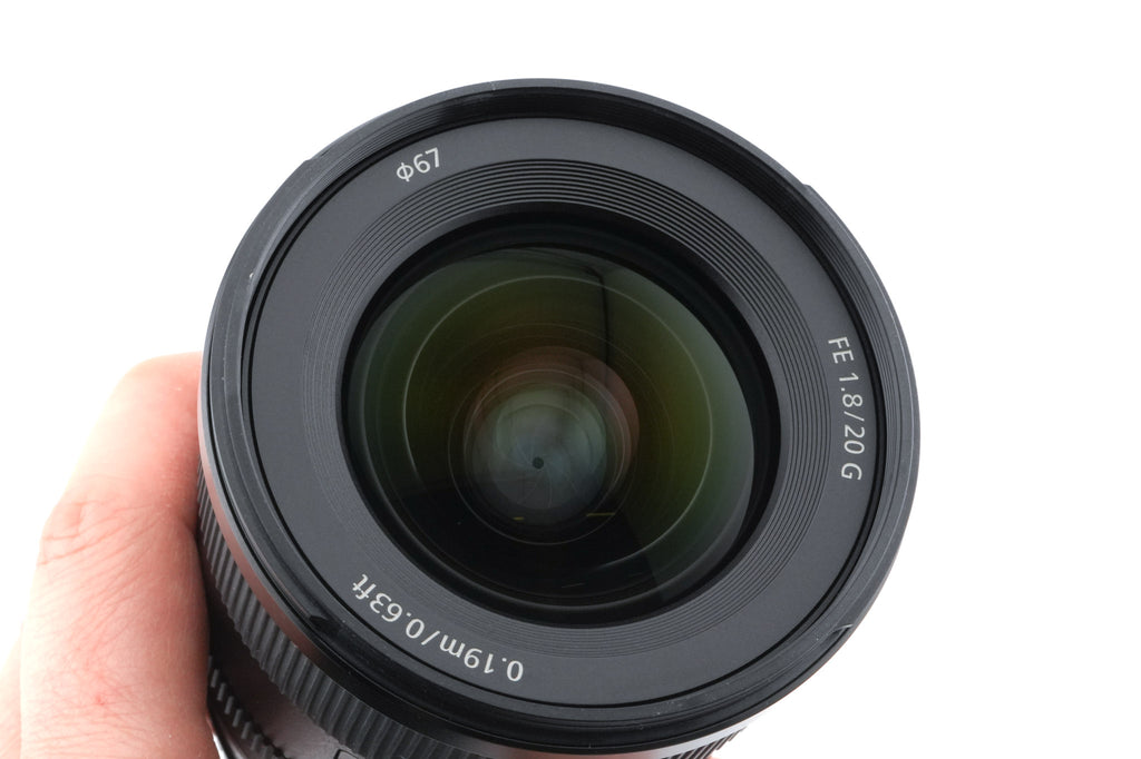Sony 20mm f1.8 G (SEL20F18G)