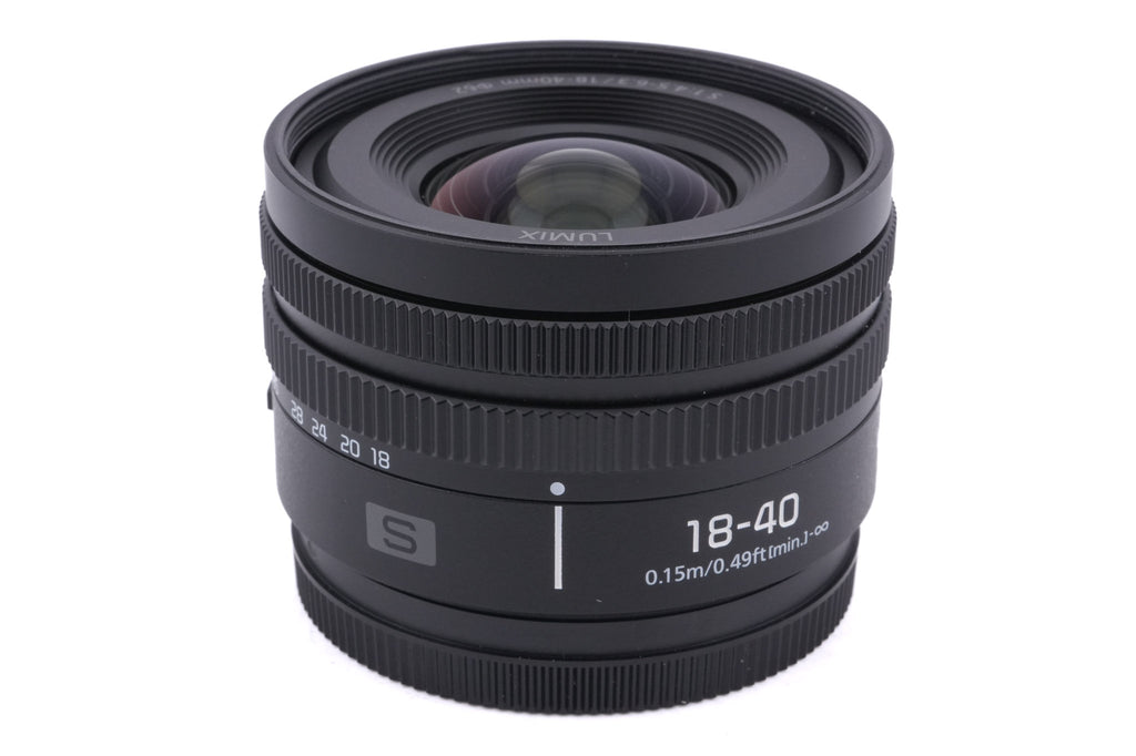 Panasonic 18-40mm f4.5-6.3 Lumix S (S-R1840)