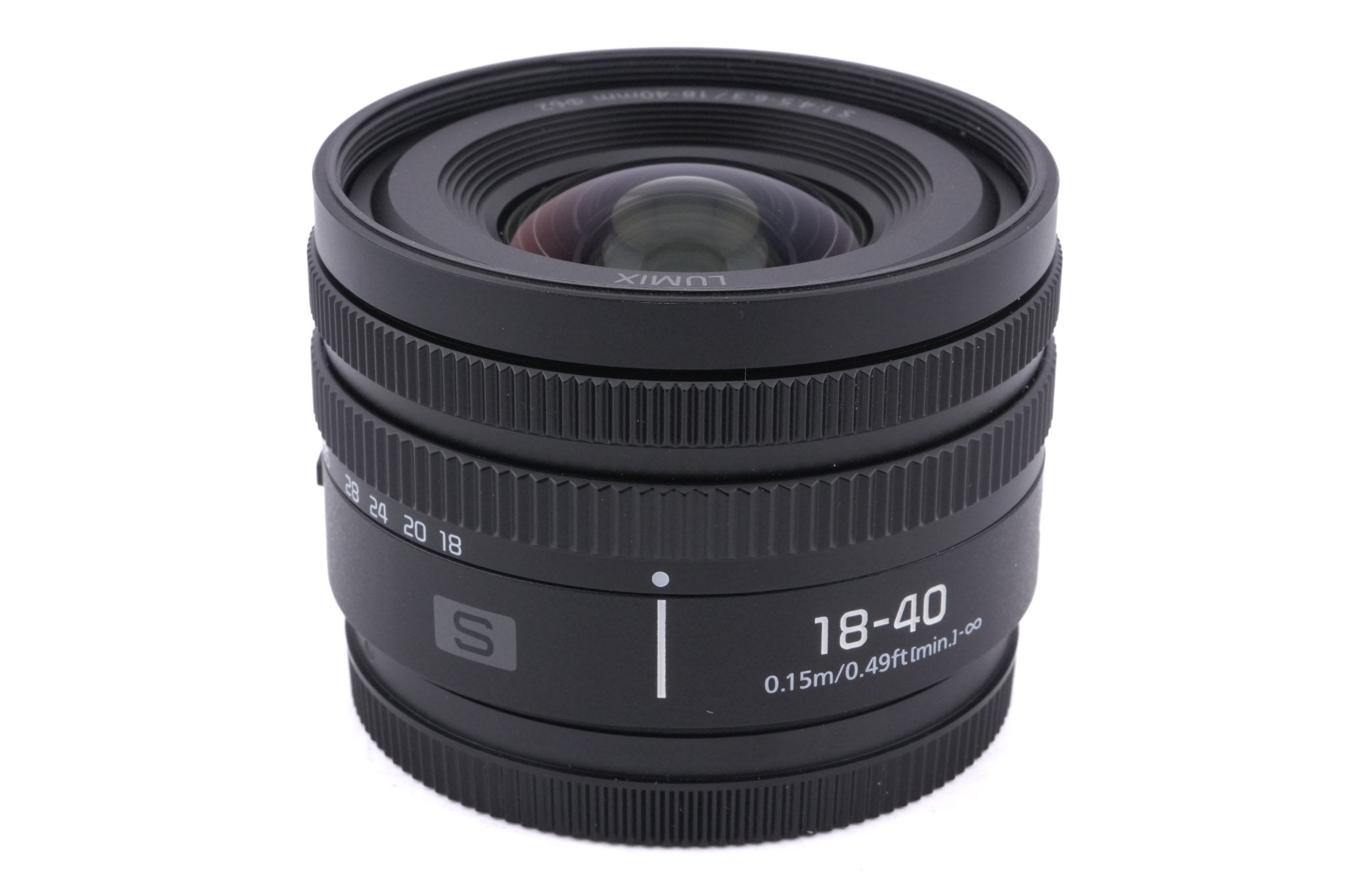 Panasonic 18-40mm f4.5-6.3 Lumix S (S-R1840)