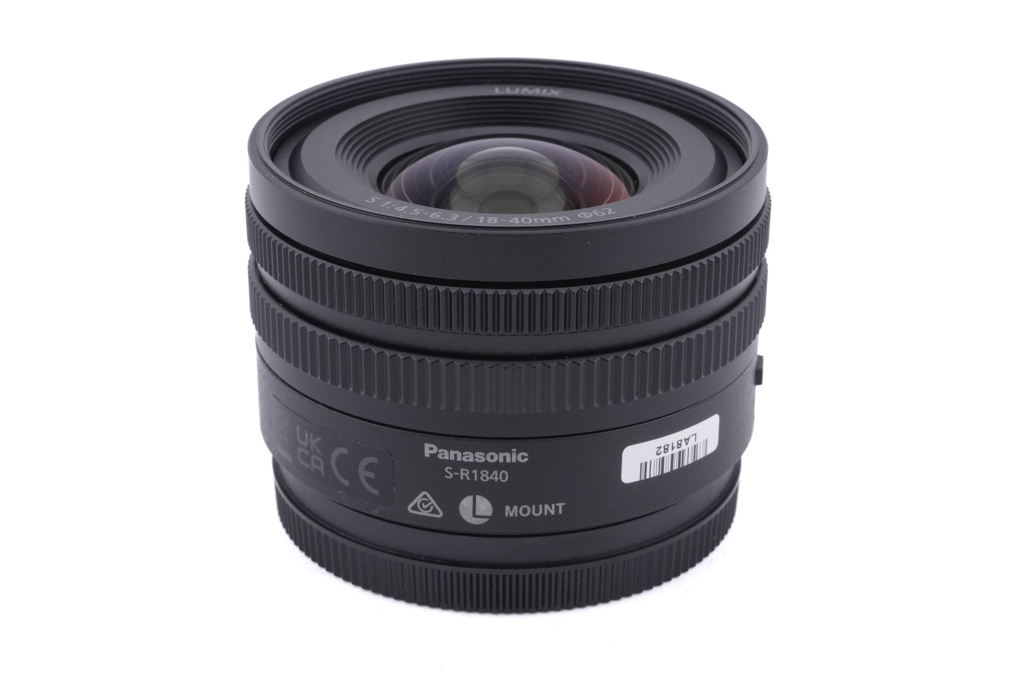 Panasonic 18-40mm f4.5-6.3 Lumix S (S-R1840)