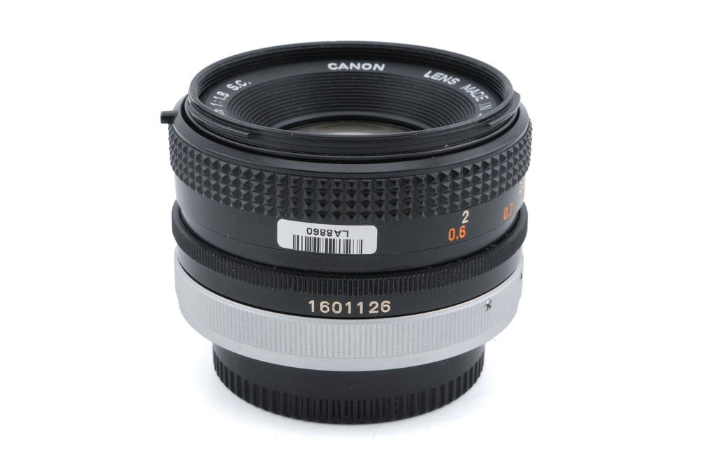 Canon 50mm f1.8 S.C.