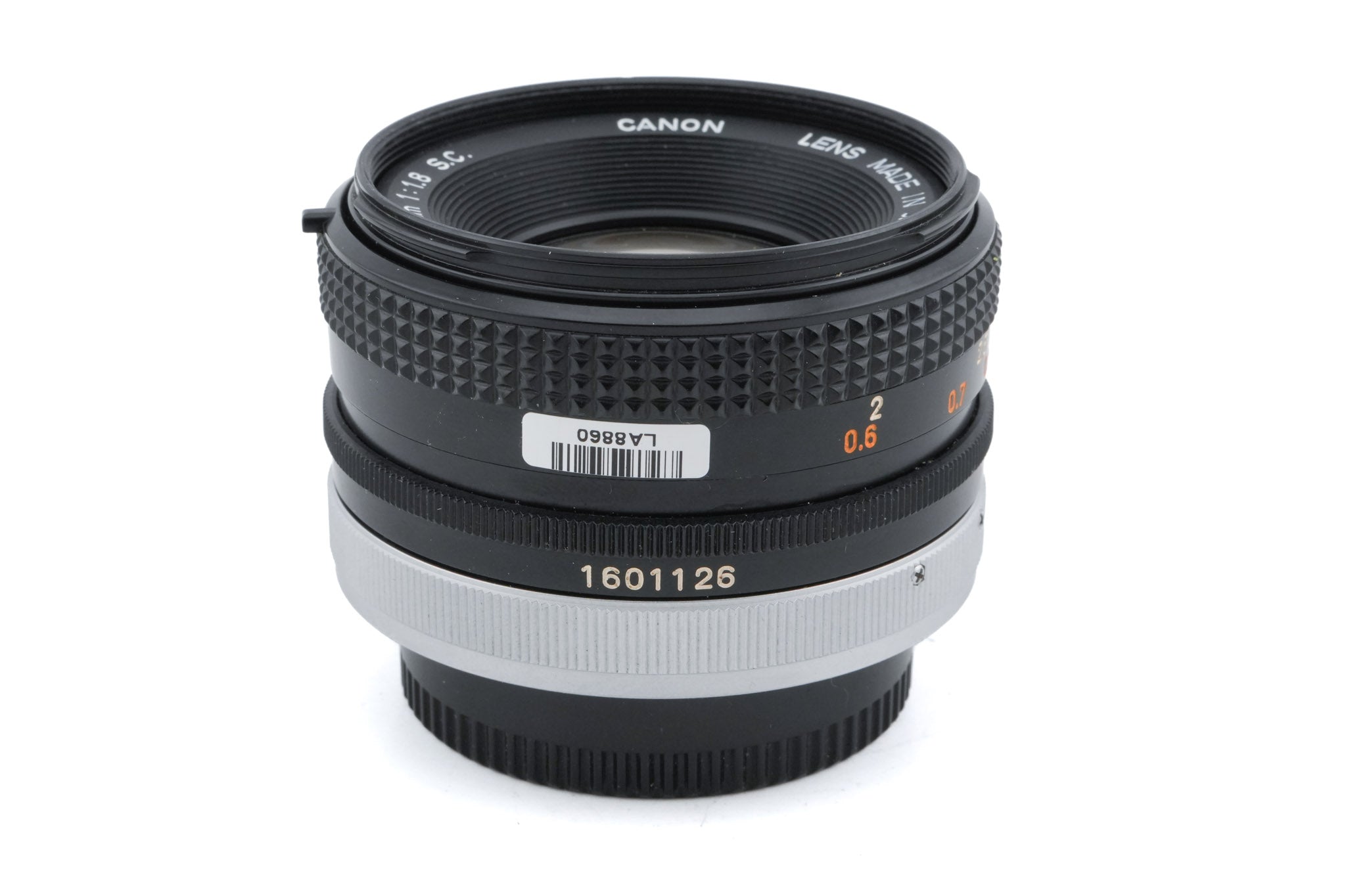 Canon 50mm f1.8 S.C.