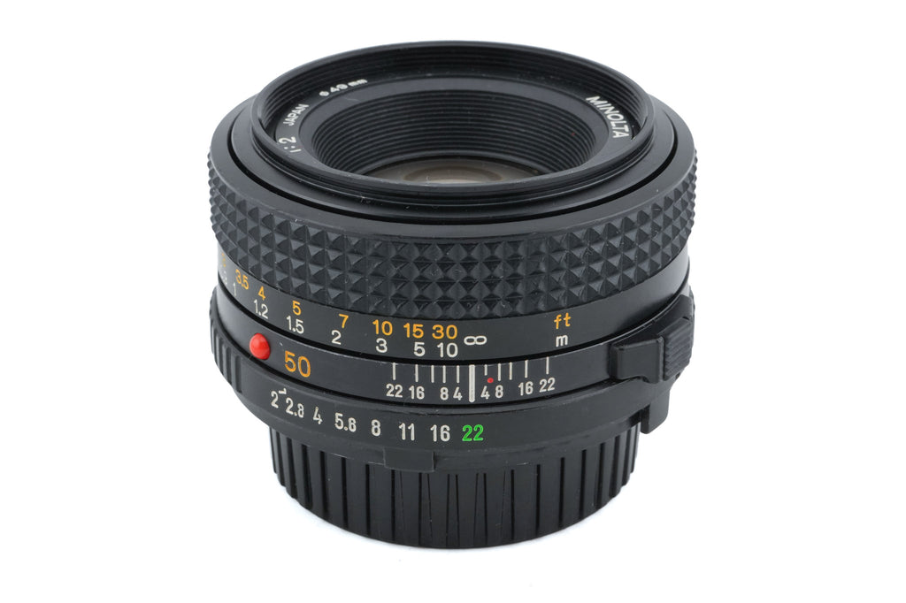 Minolta 50mm f2 MD