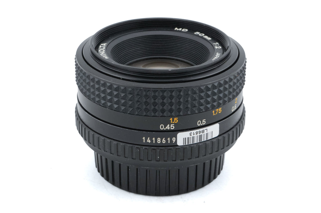 Minolta 50mm f2 MD
