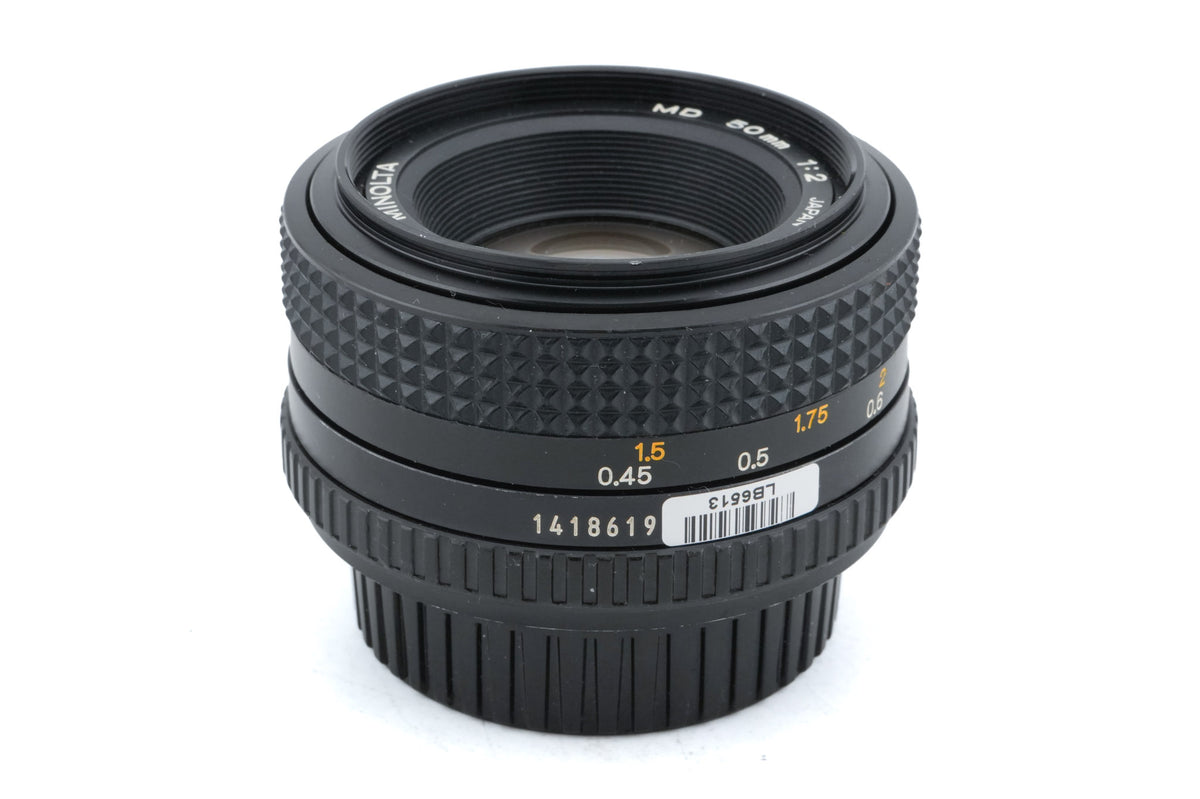 Minolta 50mm f2 MD