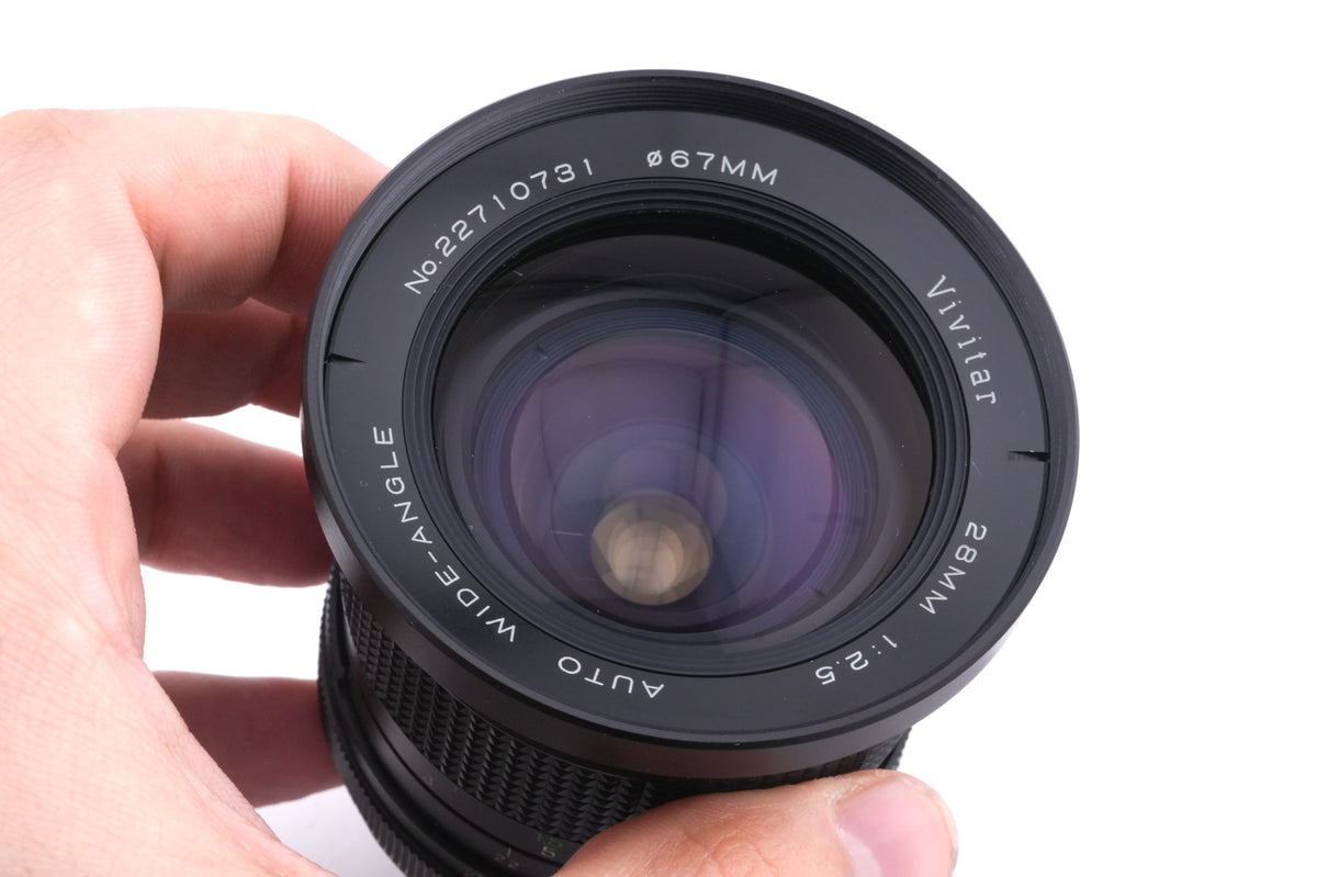 Vivitar 28mm f2.5 Auto Wide-Angle