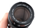 Canon 135mm f3.5 S.C.