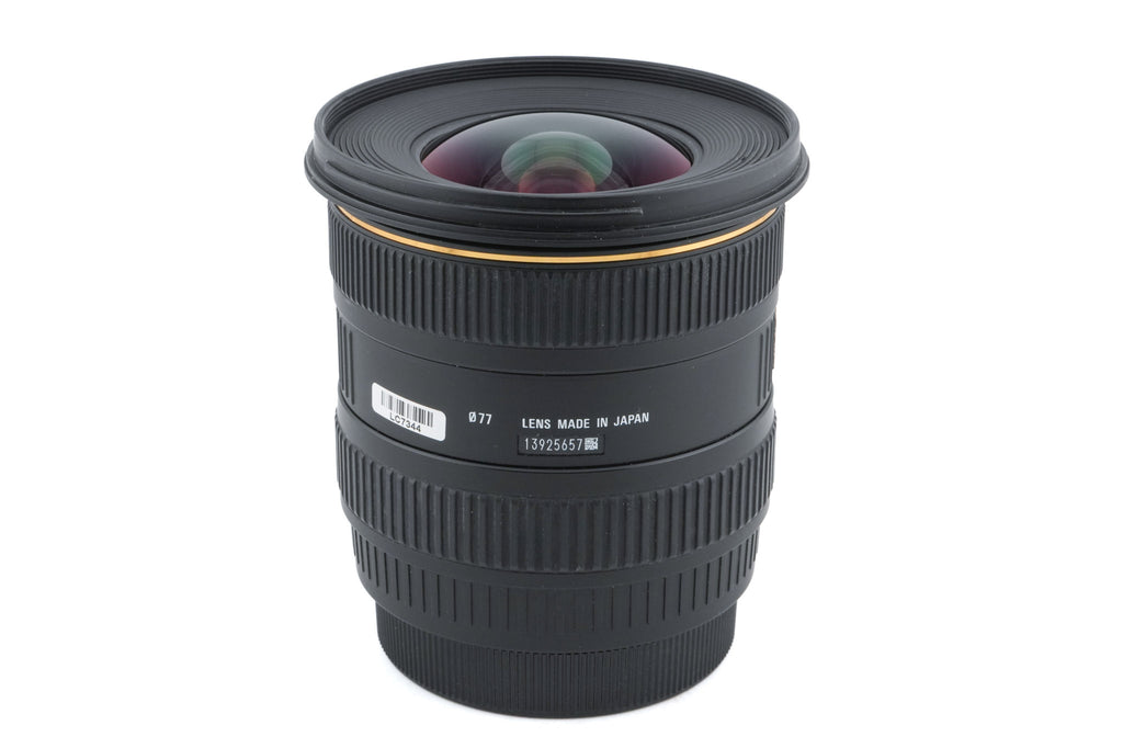 Sigma 10-20mm f4-5.6 EX DC HSM