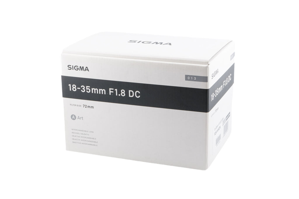 Sigma 18-35mm f1.8 DC HSM Art (013)