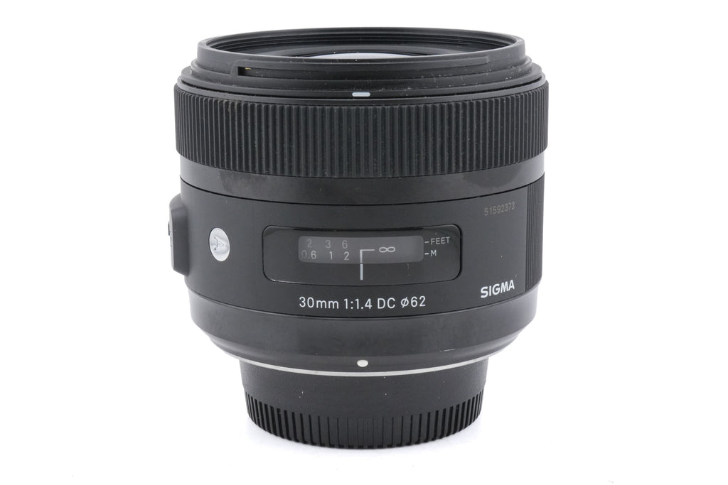Sigma 30mm f1.4 DC Art