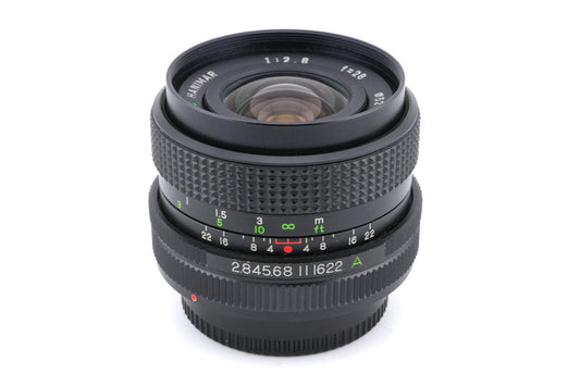 Hanimex 28mm f2.8 M.C Hanimar - Lens