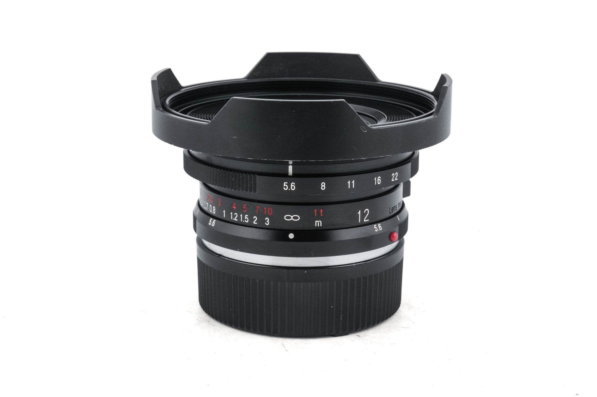 Voigtländer 12mm f5.6 Aspherical Ultra Wide-Heliar II - Lens
