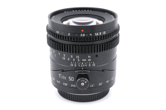TTArtisan 50mm f1.4 Tilt - Lens