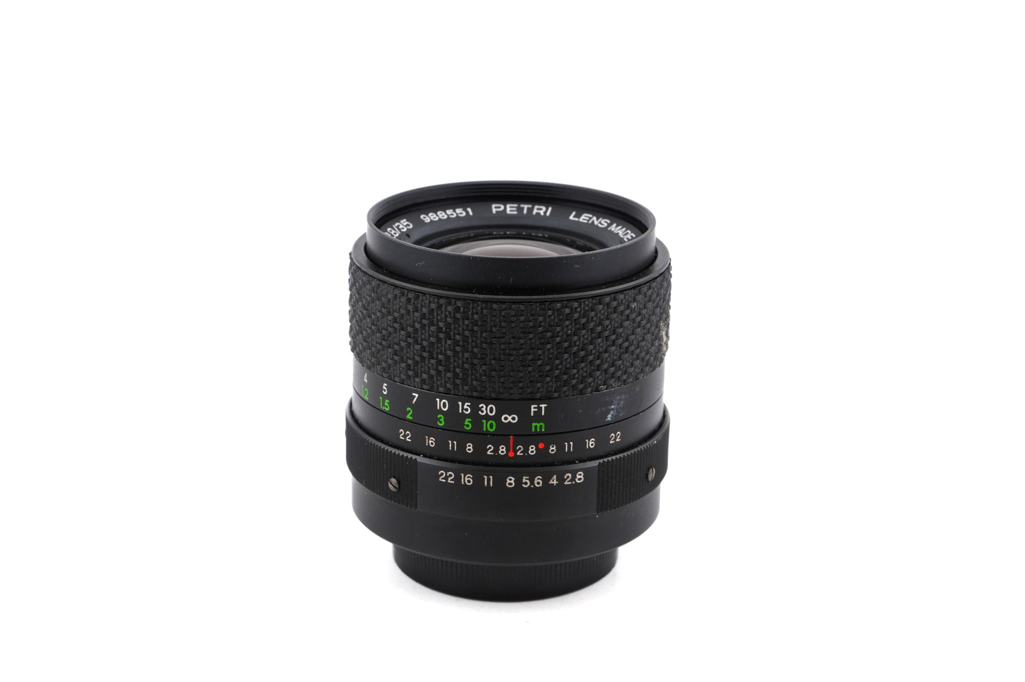 Petri 35mm f2.8 Auto C.C - Lens