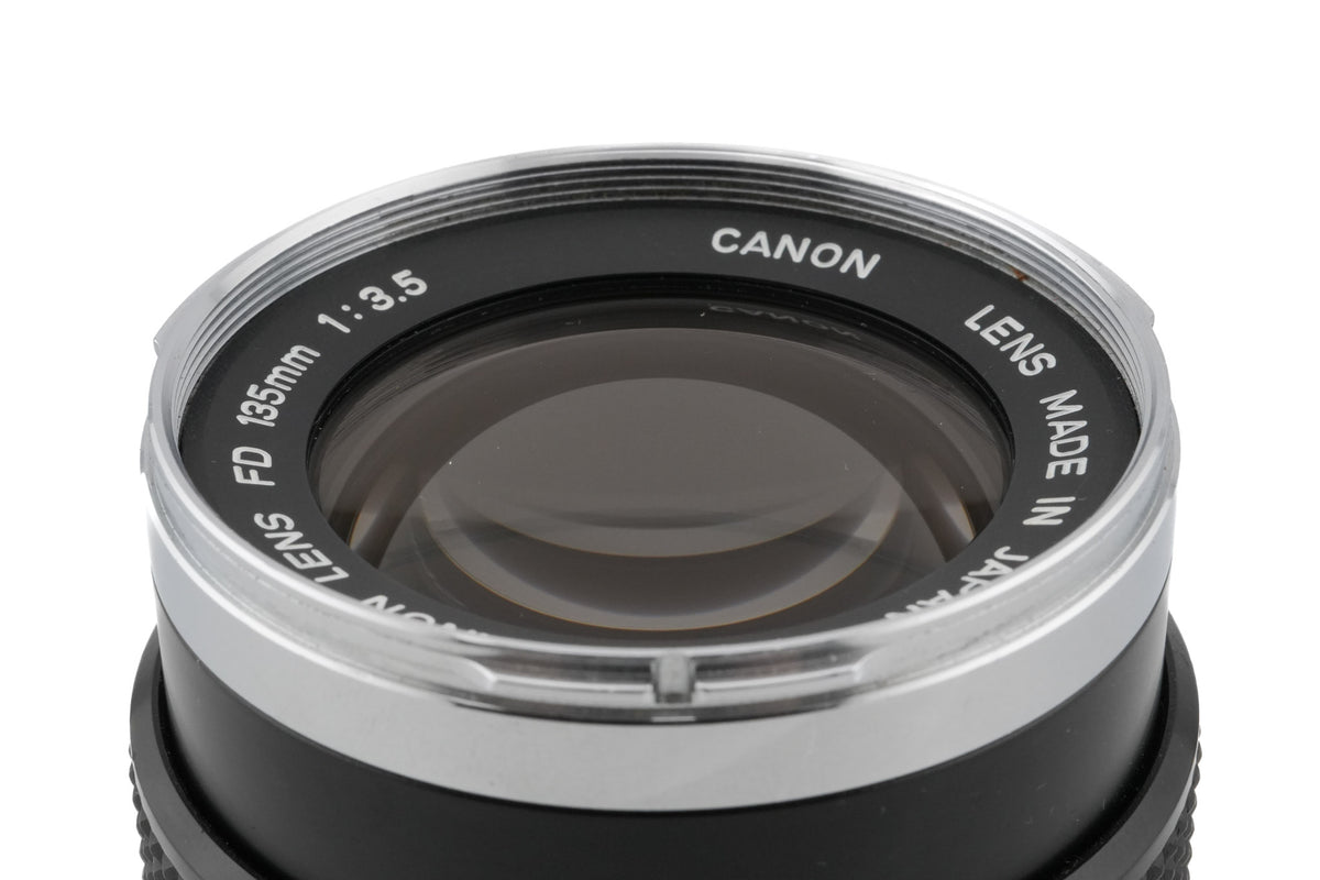 Canon 135mm f3.5 Chrome Nose