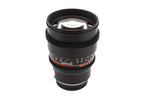 Samyang 85mm T1.5 AS IF UMC MK2
