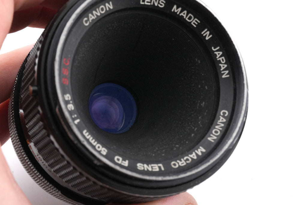 Canon 50mm f3.5 Macro S.S.C.