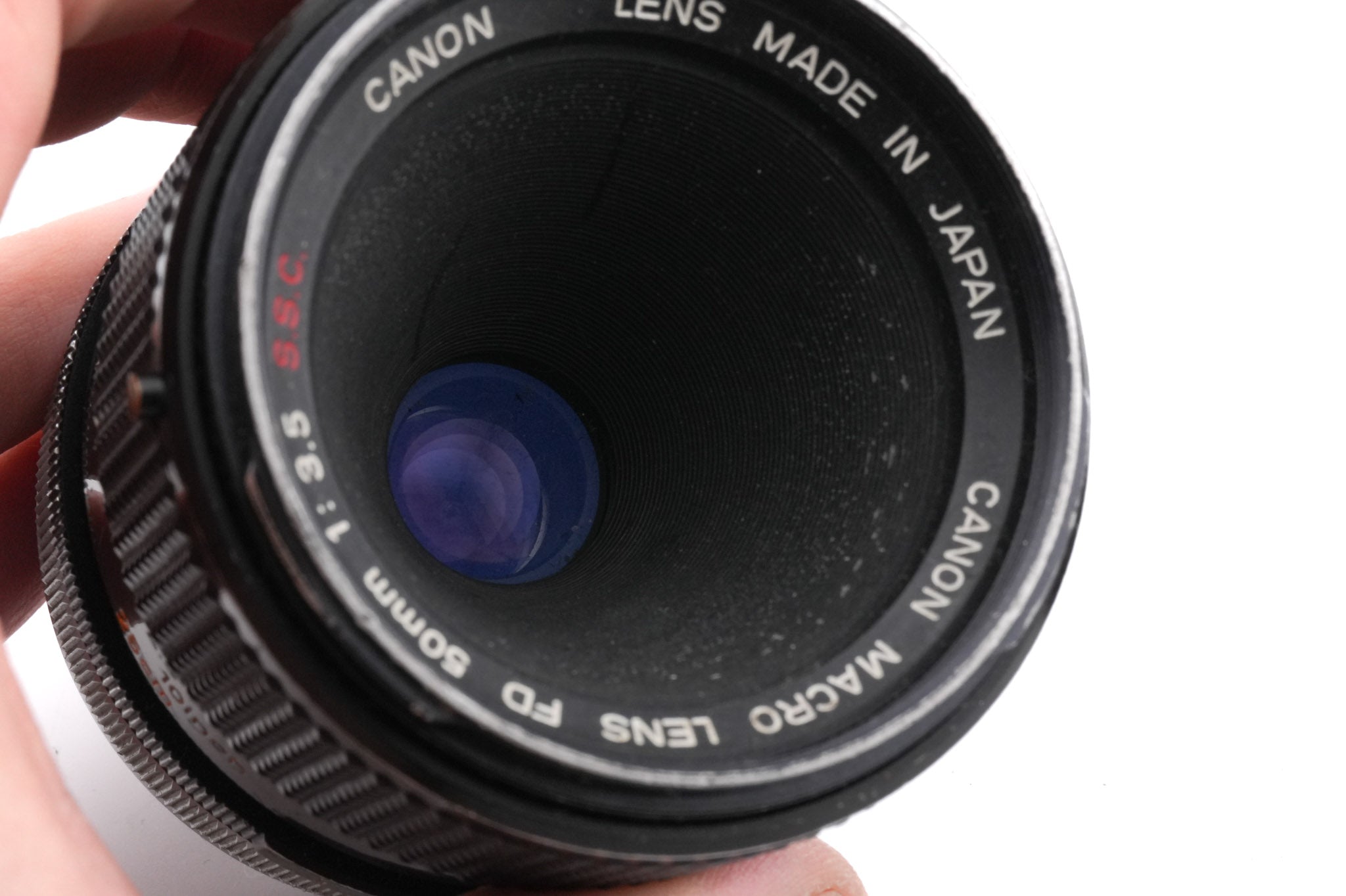Canon 50mm f3.5 Macro S.S.C.