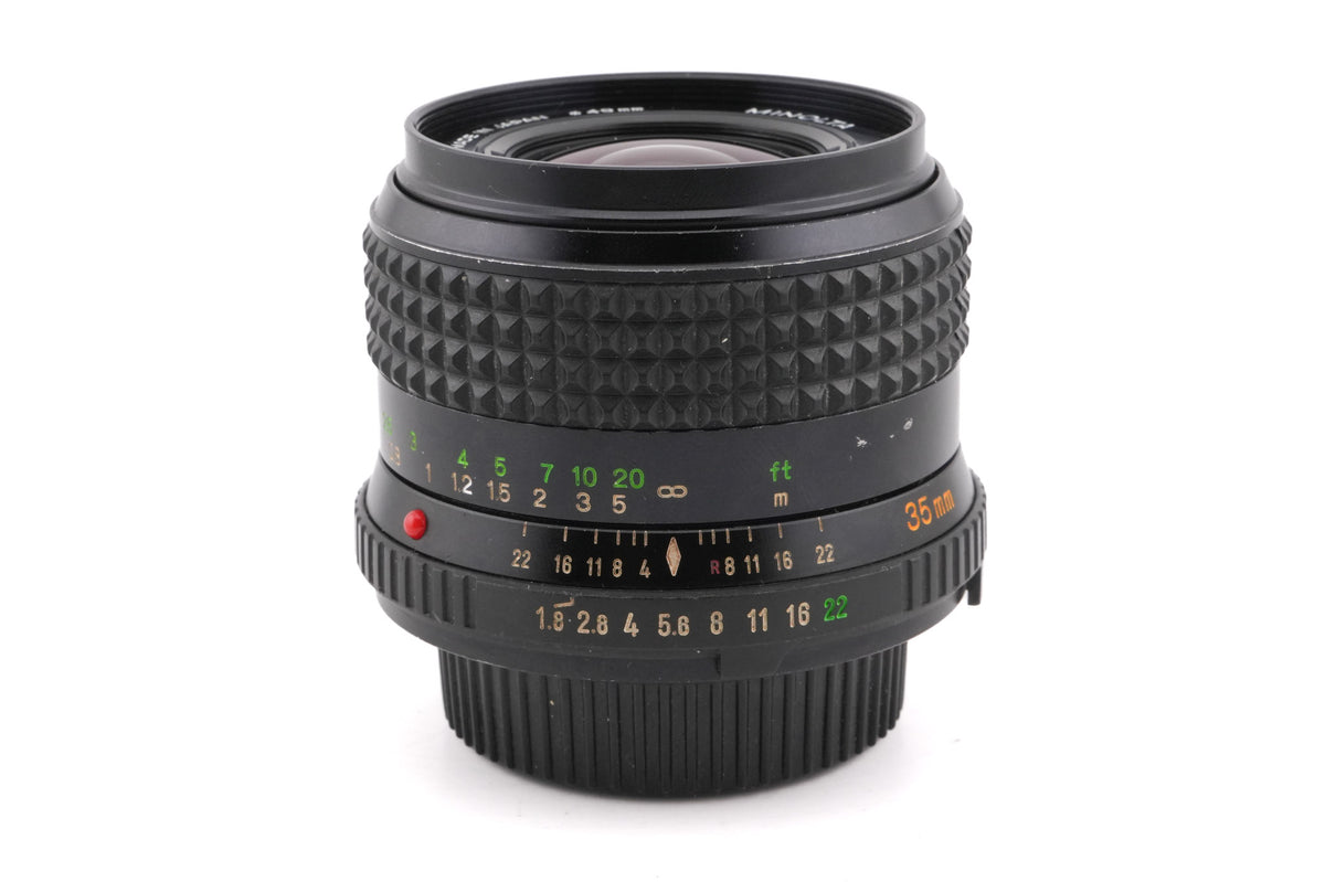 Minolta 35mm f1.8 MD W.Rokkor