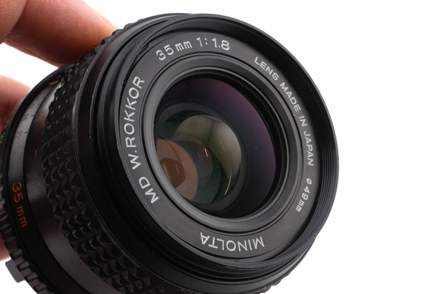 Minolta 35mm f1.8 MD W.Rokkor