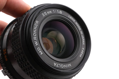 Minolta 35mm f1.8 MD W.Rokkor