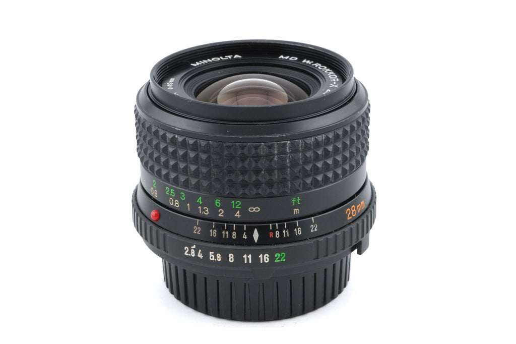 Minolta 28mm f2.8 MD W.Rokkor-X