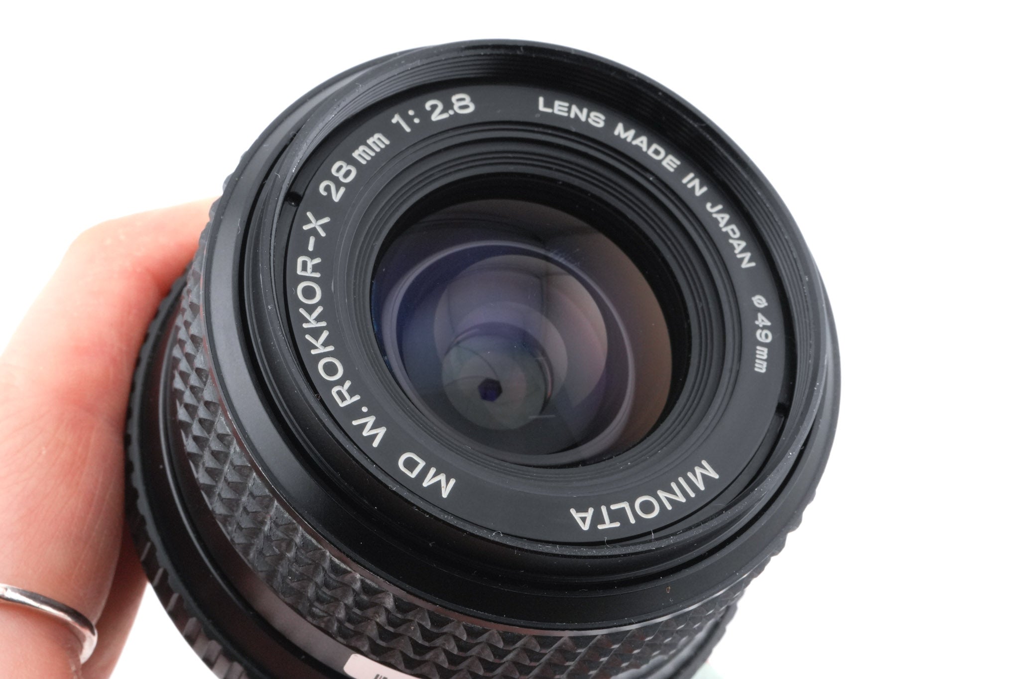 Minolta 28mm f2.8 MD W.Rokkor-X