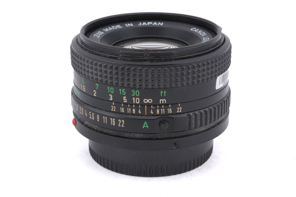 Canon 50mm f1.8 FDn
