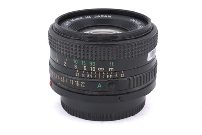 Canon 50mm f1.8 FDn