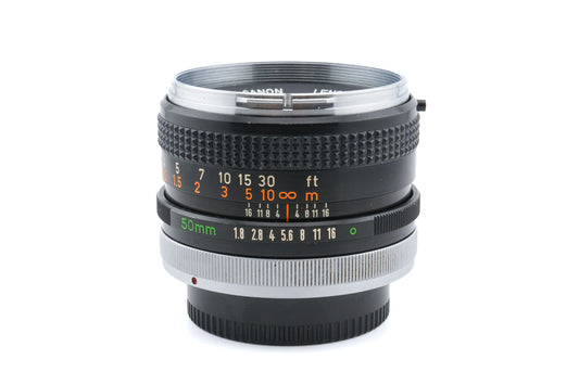 Canon 50mm f1.8 (Chrome Nose)