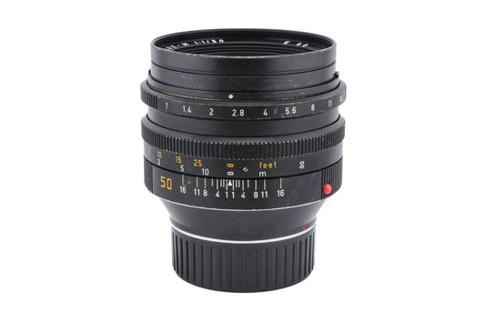 Leica 50mm f1 Noctilux-M (Type III) (11821) + Lens Hood (12544)